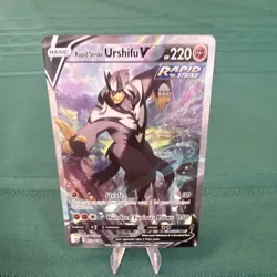 Pokemon Rapid Strike Urshifu V Ultra Rare Full Art Holo 153/163 Battle Styles - Image 1
