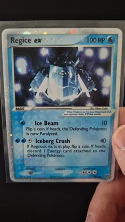Pokemon Regice ex 98/106 EX Emerald Holo Rare Mint Unplayed - Image 2