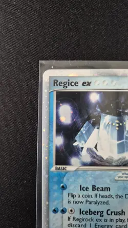 Pokemon Regice ex 98/106 EX Emerald Holo Rare Mint Unplayed - Image 3