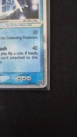 Pokemon Regice ex 98/106 EX Emerald Holo Rare Mint Unplayed - Image 5