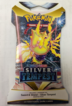 Pokemon Silver Tempest Sleeved Booster Pack - Image 1