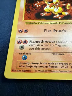 MAGMAR 36/102 BASE SET POKEMON TCG VINTAGE - Image 5
