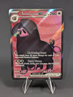 Pokemon TCG Oinkologne ex Scarlet & Violet Base Set 234/198 ~ Holo Ultra Rare - Image 1