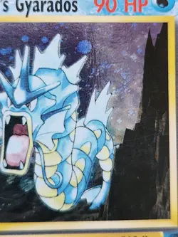 Giovanni's Gyarados 5/132 Gym Challenge Holo pokemon TCG - Image 3