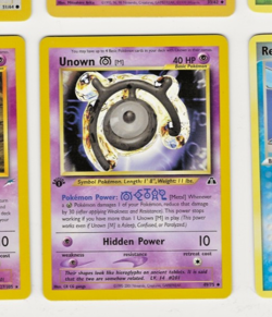 Pokemon Neo Discovery 1st Edition - Unown M 49/75 NM - Image 1