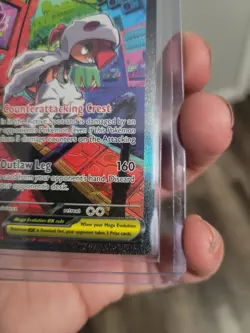 Pokemon Mega Scrafty Ex 285/217 Ascended Heroes SIR ENGLISH🔥 - Image 2