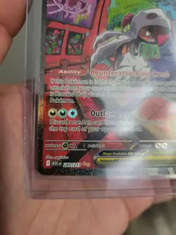 Pokemon Mega Scrafty Ex 285/217 Ascended Heroes SIR ENGLISH🔥 - Image 4