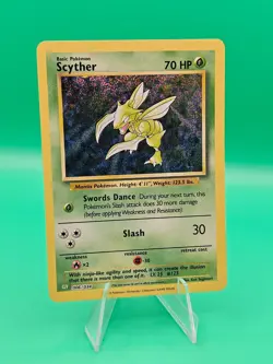 Pokemon TCG Classic Collection Scyther Holo CLV 006/034 Near Mint - Image 1