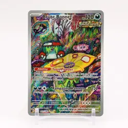 Brute Bonnet - 207/182 Paradox Rift Illustration Rare Pokemon - NM/MINT - Image 1