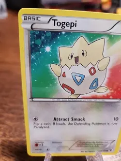 Togepi 110/149 Boundaries Crossed Regular 2012 Pokemon TCG LP - Image 2