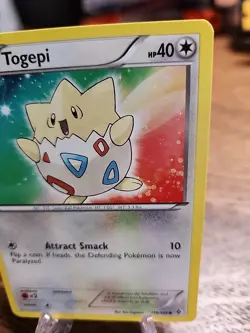 Togepi 110/149 Boundaries Crossed Regular 2012 Pokemon TCG LP - Image 3