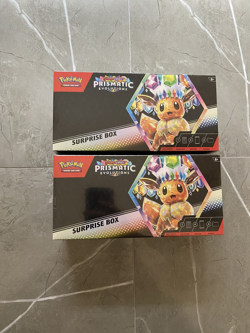 Pokemon TCG: S&V Prismatic Evolutions Surprise Box 2x Factory Sealed English - Image 1