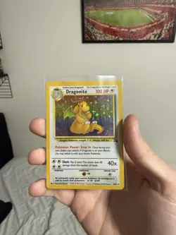 Pokemon Dragonite 1999 Fossil Rare Holo 4/62 - Image 1