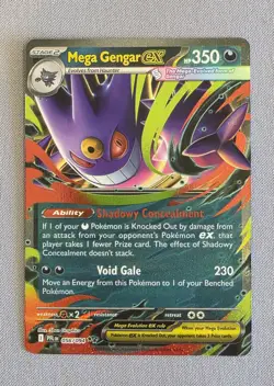 Mega Gengar ex 056/094 - Phantasmal Flames - Pokemon Card - Image 1