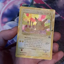 Pokemon TCG Birthday Pikachu Trading Card #24 Celebrations Classic Collection - Image 3