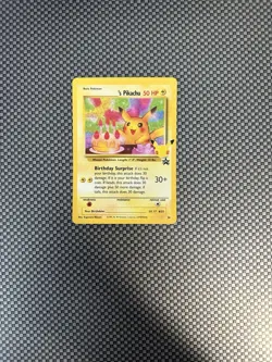 Pokemon TCG Birthday Pikachu Trading Card #24 Celebrations Classic Collection #1 - Image 1