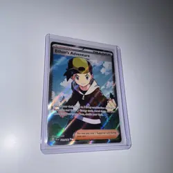 Pokemon TCG Ethans Adventure Full Art Card 221/182 Destined Rivals - Image 1