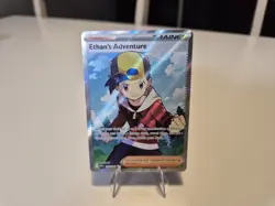 Pokemon TCG Ethans Adventure Full Art Card 221/182 Destined Rivals - Image 1