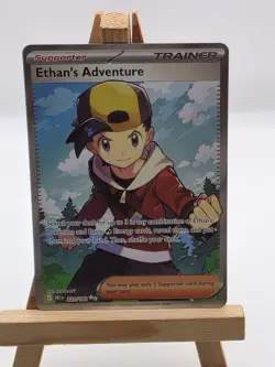 Pokemon TCG Ethans Adventure Full Art Card 221/182 Destined Rivals - NM - Image 1