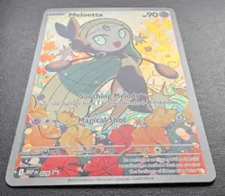 Meloetta 026 Illustration Rare Promo English Phantasmal Flames Pokemon TCG NM - Image 2