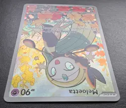 Meloetta 026 Illustration Rare Promo English Phantasmal Flames Pokemon TCG NM - Image 3