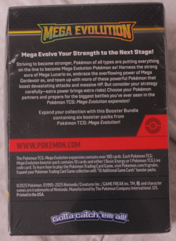 Factory Sealed - Pokemon TCG: Mega Evolution Booster Bundle Box - Image 3