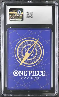 ONE PIECE Monkey D Luffy OP12-015 SR Legacy of the Master JPN CGC GEM MINT 10 - Image 2