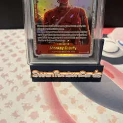 Monkey D. Luffy OP12-015 Legacy of the Master Foil PSA 10 - One Piece - Image 2