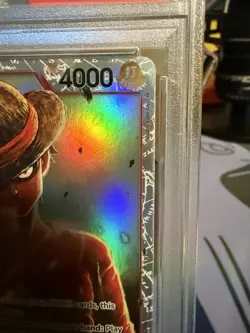 ONE PIECE Monkey D Luffy OP12-015 SR Legacy of the Master ENG PSA GEM MINT 10 - Image 4