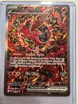 Pokemon Card Black Star Promo Oricorio Ex 024 Phantasmal Flames UPC English - Image 1