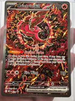 Pokemon Card Black Star Promo Oricorio Ex 024 Phantasmal Flames UPC English - Image 5