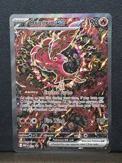 Pokemon Phantasmal Flames Oricorio EX MEP EN 024 ENG BLACK STAR PROMO - Image 1