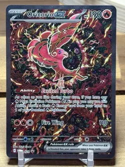 Pokemon EN Oricorio EX Black Star Promo 024 PHANTASMAL FLAMES UPC In-hand! - Image 1