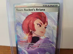 Pokemon Destined Rivals Team Rockets Ariana Special Illustration Card 237/182 - Image 3