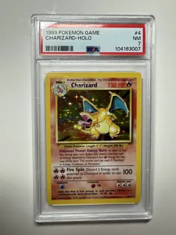 PSA 7 NM-MT 1999 Charizard Base Set Unlimited Holo Rare Pokemon RARE GRAIL!!! - Image 1