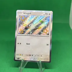 Wingull 203/091 - S&V Paldean Fates Holo Shiny Rare Pokemon TCG Card [NM] - Image 1