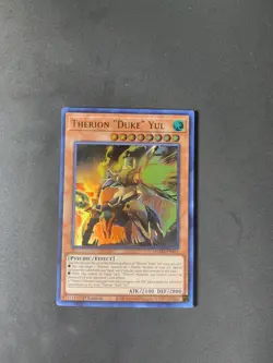 Yu-Gi-Oh! TCG Therion "Duke" Yul Magnificent Mavens MAMA-EN061 1st Edition Ultra - Image 1