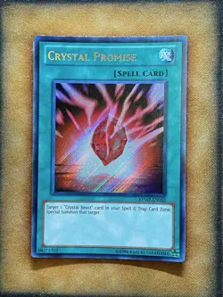 Yugioh Crystal Promise RYMP-EN052 Secret Rare LP - Image 1