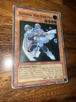 Elemental Hero Bubbleman - CRV-EN014 - Ultimate Rare - Unlimited - Image 2
