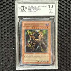 2005 Yugioh Limited Edition Invader of Darkness (The Lost Millennium) BCCG 10 - Image 1