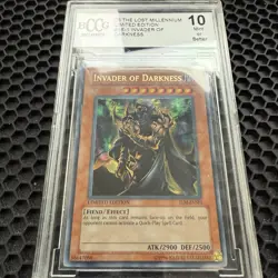 2005 Yugioh Limited Edition Invader of Darkness (The Lost Millennium) BCCG 10 - Image 4