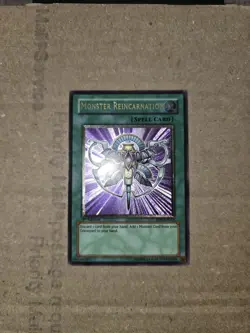 Yugioh Monster Reincarnation RDS-EN045 Ultimate Rare 1st Ed LP - Image 1