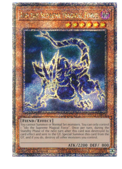 Ido the Supreme Magical Force - MP24-EN026 - Quarter Century Secret Rare YuGiOh - Image 1