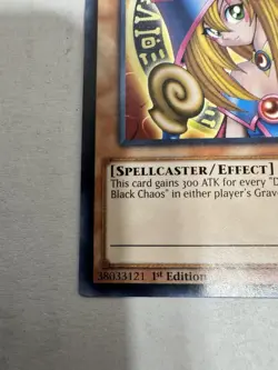 Yugioh Dark Magician Girl LDK2-ENY11 1996 1st Edition Common NM - Image 3