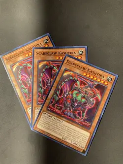 Yugioh! 3x Scareclaw Kashtira PHHY-EN007 Common 1st Ed NM - Image 1