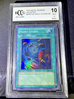 2002 YU-GI-OH METAL RAIDERS UNLIMITED HEAVY STORM MRD142 BCCG 10 - Image 1