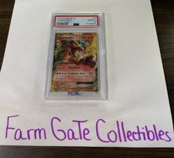 PSA 10 GEM MINT 2016 Pokemon Ultra Rare 12/108 Charizard EX XY Evolution - Image 1