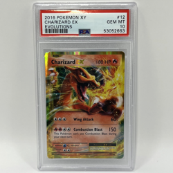 PSA 10 Charizard EX 12/108 - XY Evolutions Pokemon TCG - Gem Mint - Image 1