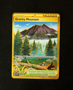Pokemon Card TCG - Gravity Mountain 250/191 - Surging Sparks - Hyper Rare - NM ⭐ - Image 1