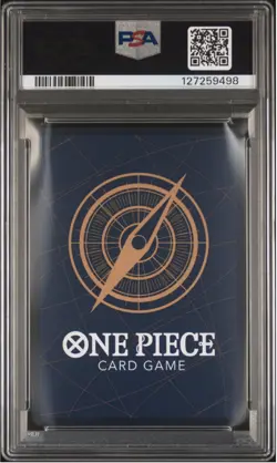 PSA 10 Ace Red OP13-119 Manga Alt Art SEC Carrying on His Will One Piece Card JP - Image 2